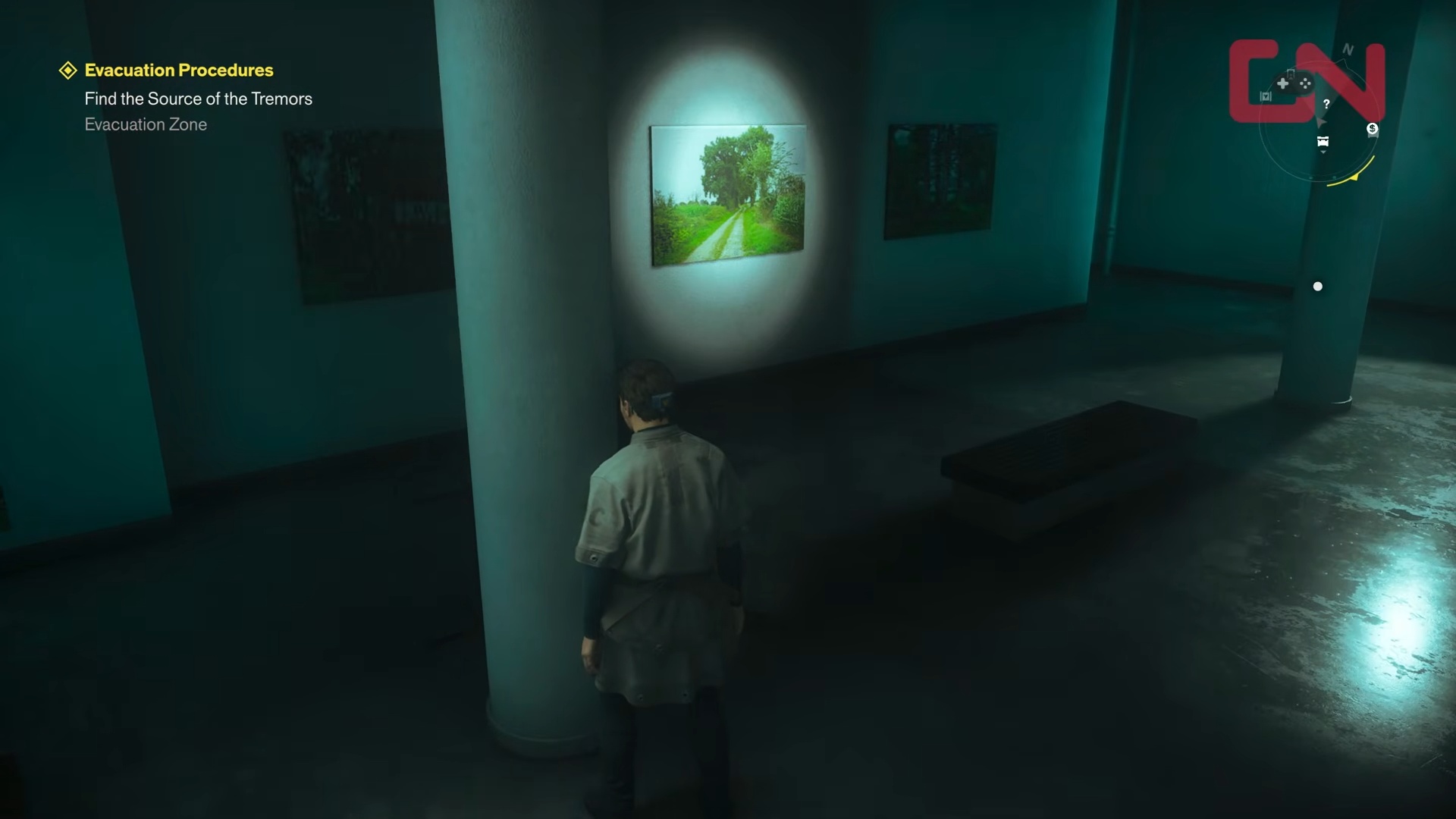 Middle road painting lit in the Journey triplet